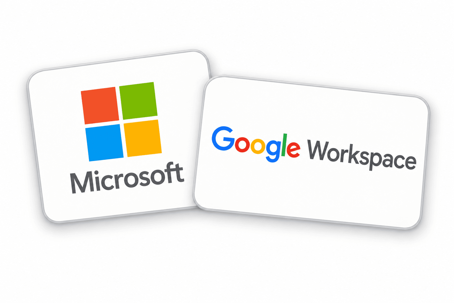 Microsoft and Google Workspace business inbox providers